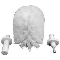 ERSATZBÜRSTENKOPF in   Kunststoff  - Weiss, Basics, Kunststoff (7,5/14cm) - Sadena