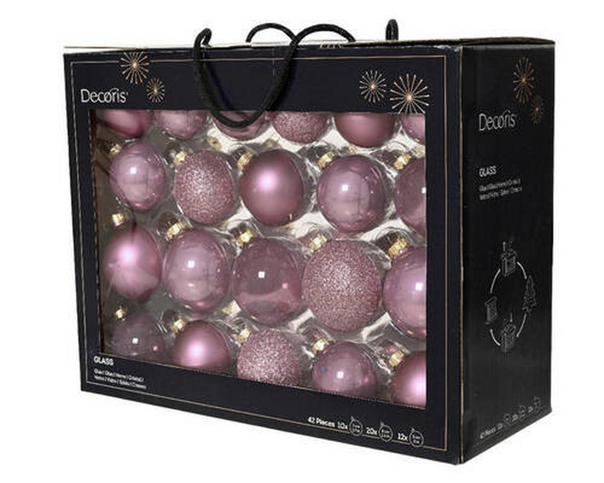 CHRISTBAUMKUGEL-SET 7 cm  - Basics (7cm)