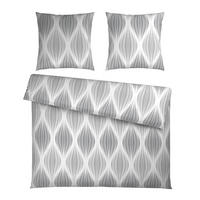 BETTWÄSCHE Satin 200/200 cm  - Grau, Textil (200/200cm) - Novel