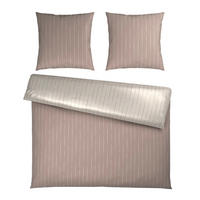 WENDEBETTWÄSCHE STRIPES DK Satin 200/200 cm  - Beige, Design, Textil (200/200cm) - Dieter Knoll