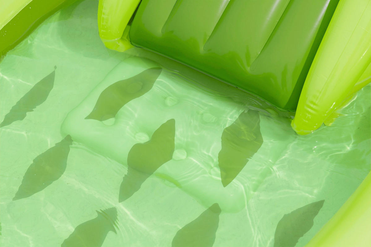 PLANSCHBECKEN 234/163/87 cm  - Grün, Basics, Kunststoff (234/163/87cm) - Bestway