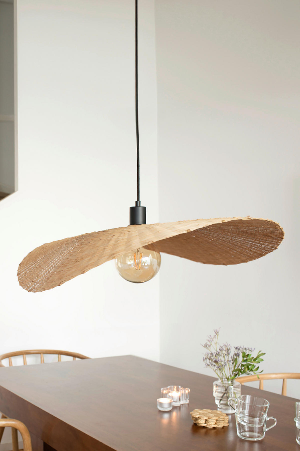 HÄNGELEUCHTE 70/10 cm   - Naturfarben, Basics, Naturmaterialien/Metall (70/10cm) - Markslöjd