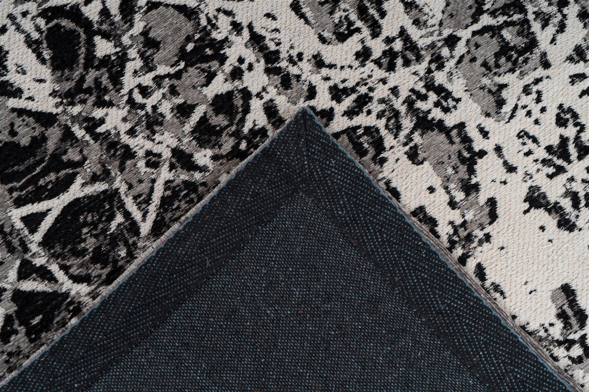 FLACHWEBETEPPICH 120/170 cm Iglesia 100 Grau Grau  - Grau, KONVENTIONELL, Textil (120/170cm)