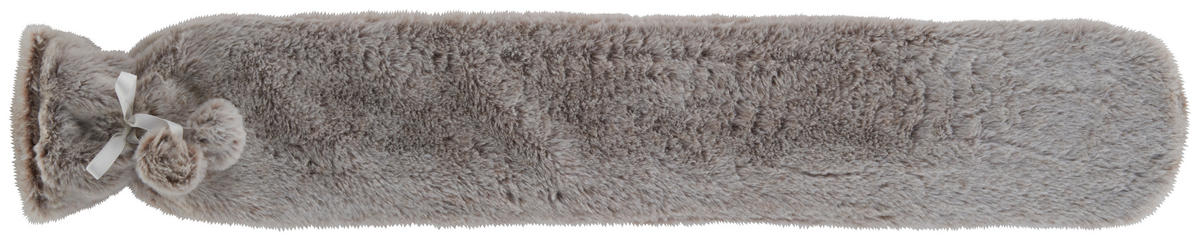 WÄRMFLASCHE  - Grau, Basics, Kunststoff/Textil (12/70cm) - Esposa