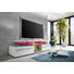 TV-ELEMENT Weiß - Silberfarben/Schwarz, Design, Holzwerkstoff/Kunststoff (160/42/50cm) - Carryhome