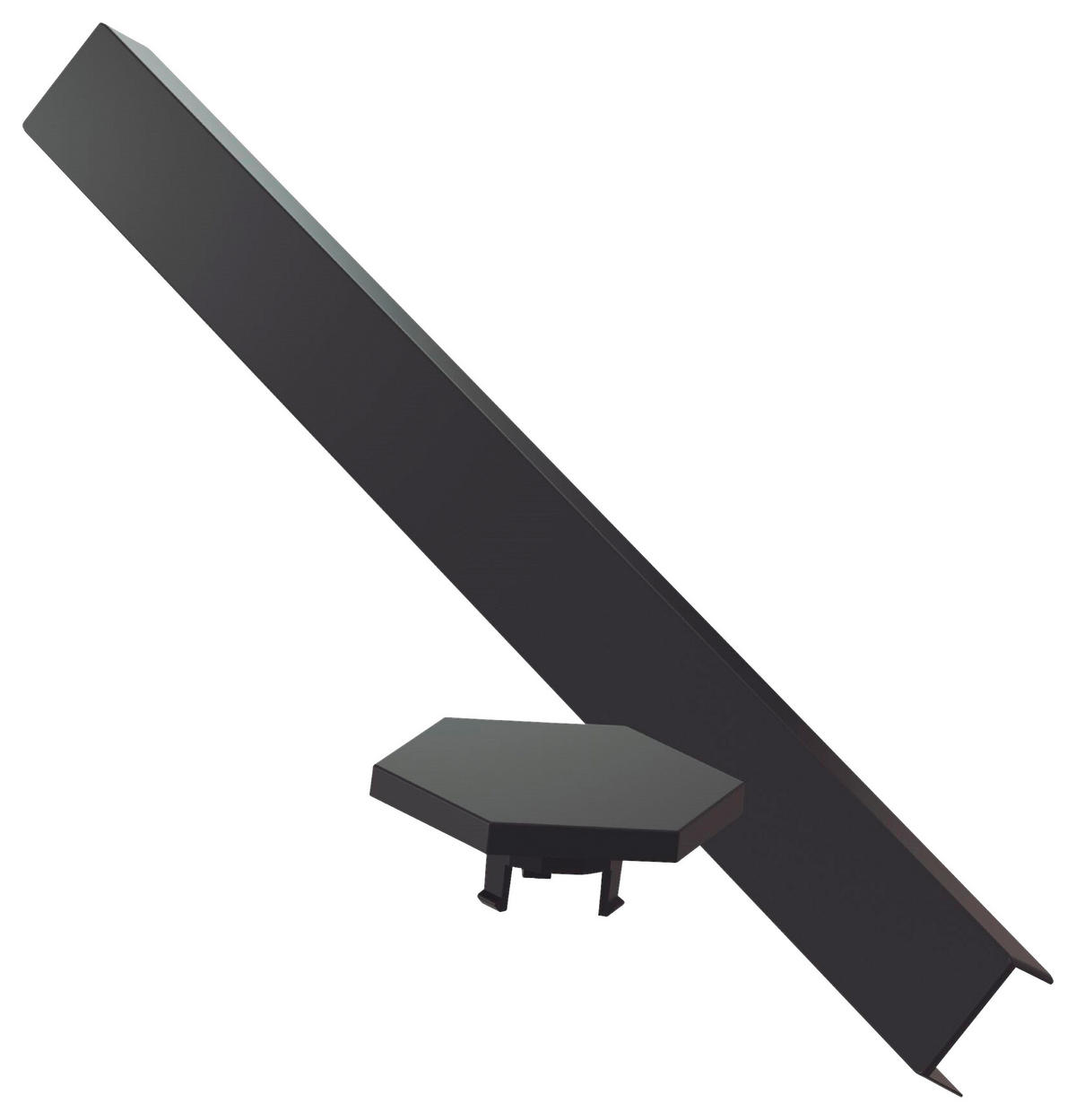 Nanoleaf Lines Skin Dekorative Verkleidung 25.93/0.21/0.95 cm   - Schwarz, Basics, Kunststoff (25.93/0.21/0.95cm) - NANOLEAF