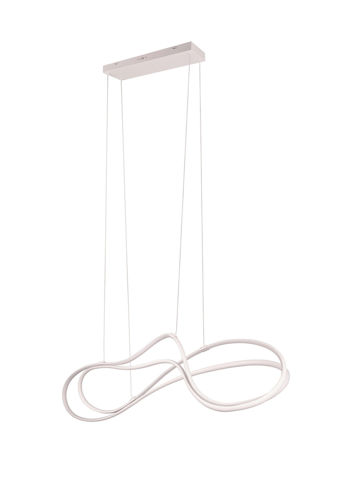 LED-PENDELLAMPA Trio 113/24/150 cm  - vit, Design, metall (113/24/150cm) - Trio Leuchten