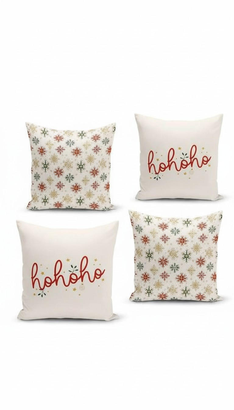 KISSENBEZUG-SET 43/43 cm  - Multicolor, Basics, Textil (43/43cm) - X-Mas