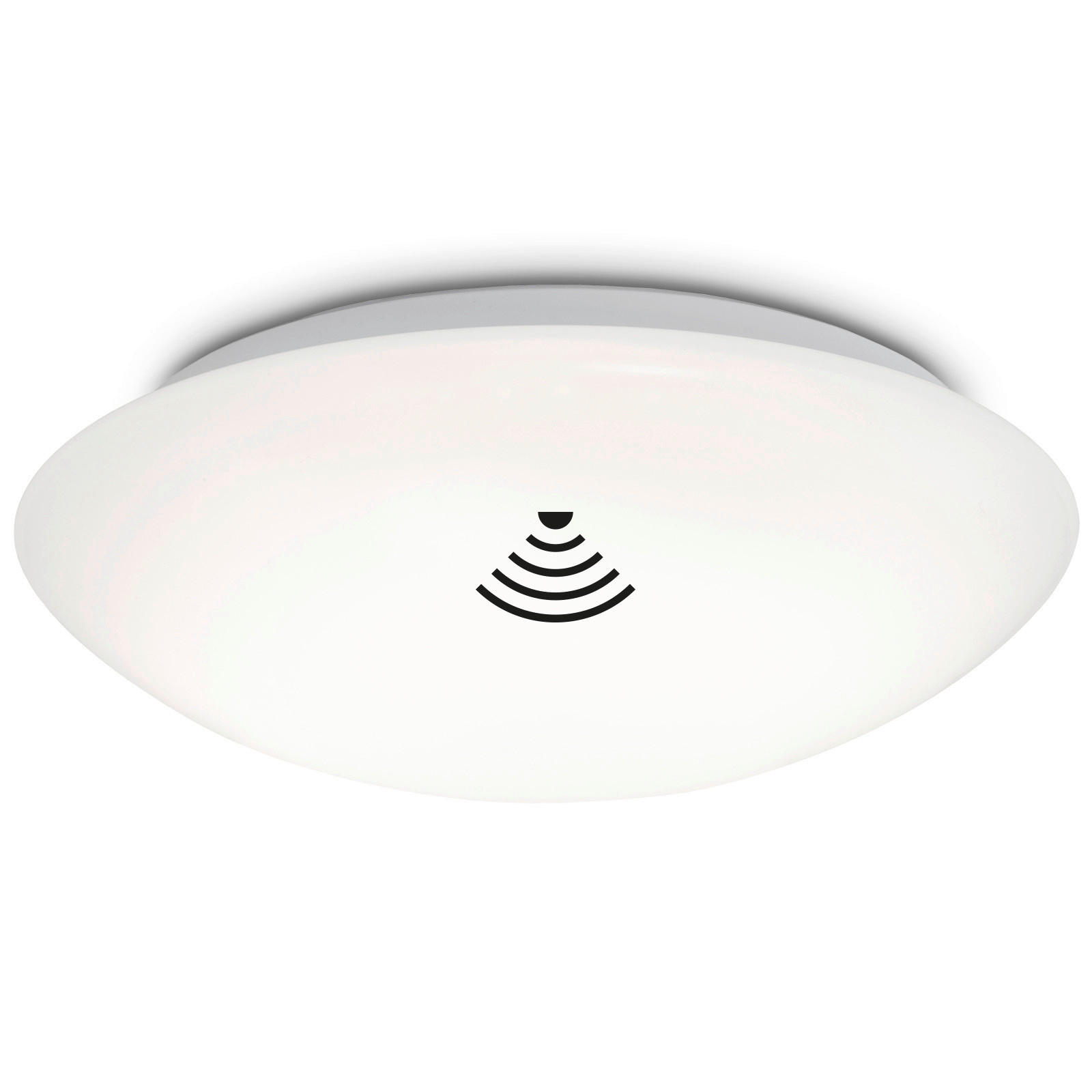 LED-DECKENLEUCHTE Elipso 27,8/6,5 cm   - Weiß, KONVENTIONELL, Kunststoff/Metall (27,8/6,5cm)