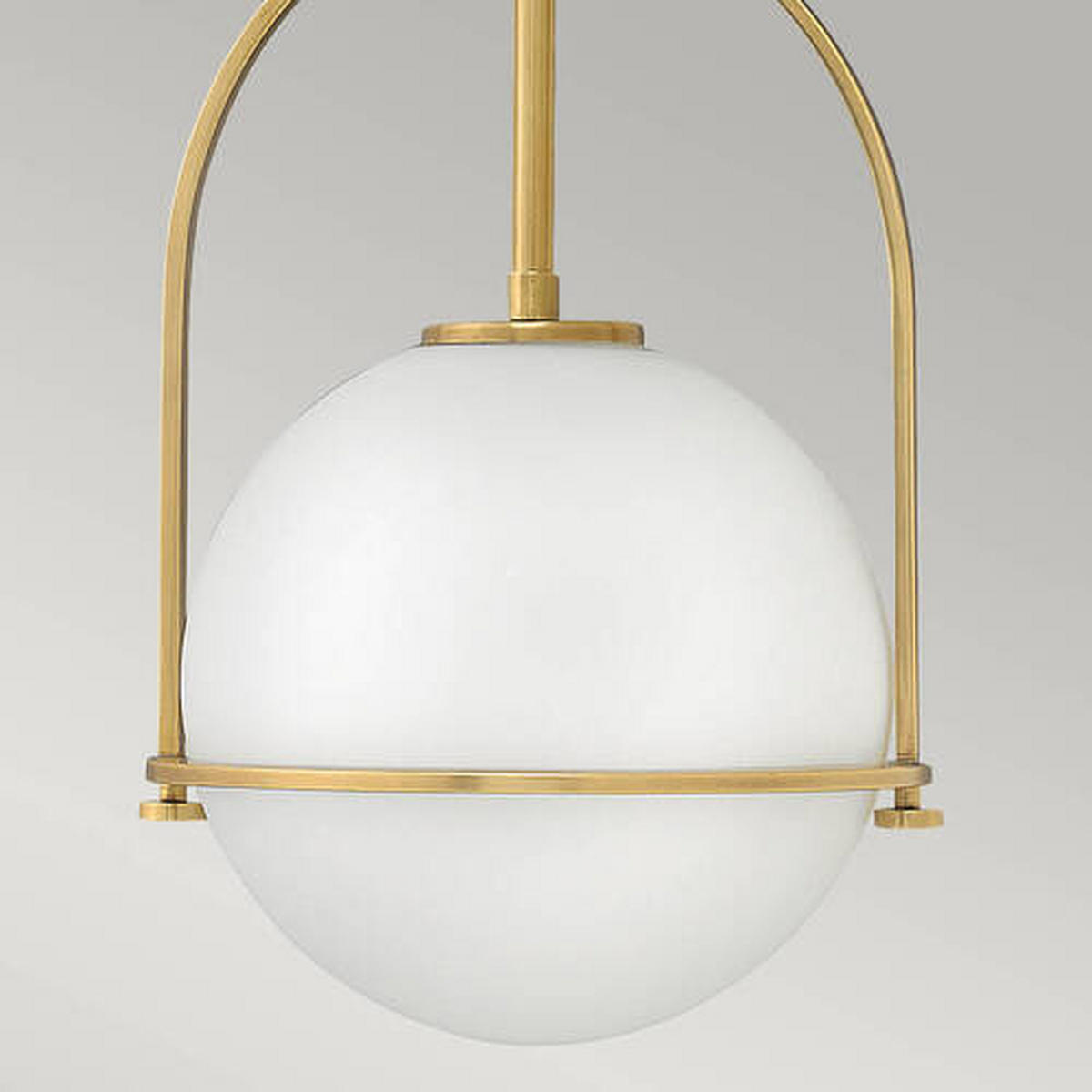 VISEČA SVETILKA  Elstead Somerset      28.9/50.3 cm      E27 - barve medenine, Design, kovina/steklo (28.9/50.3cm) - Elstead Lighting