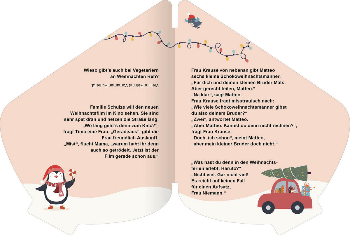 BUCH Weihnachts-Witze  - Multicolor, Basics, Papier (18,6/18,6/1cm)