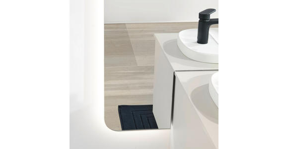 BADEZIMMER in 120 cm - Naturfarben, Design, Glas/Holzwerkstoff (120cm) - Dieter Knoll