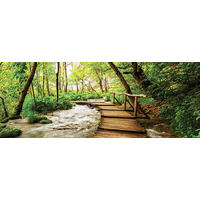 LEINWANDBILD Landschaft & Natur  - Multicolor, Natur, Holz/Papier (80/30/3cm)