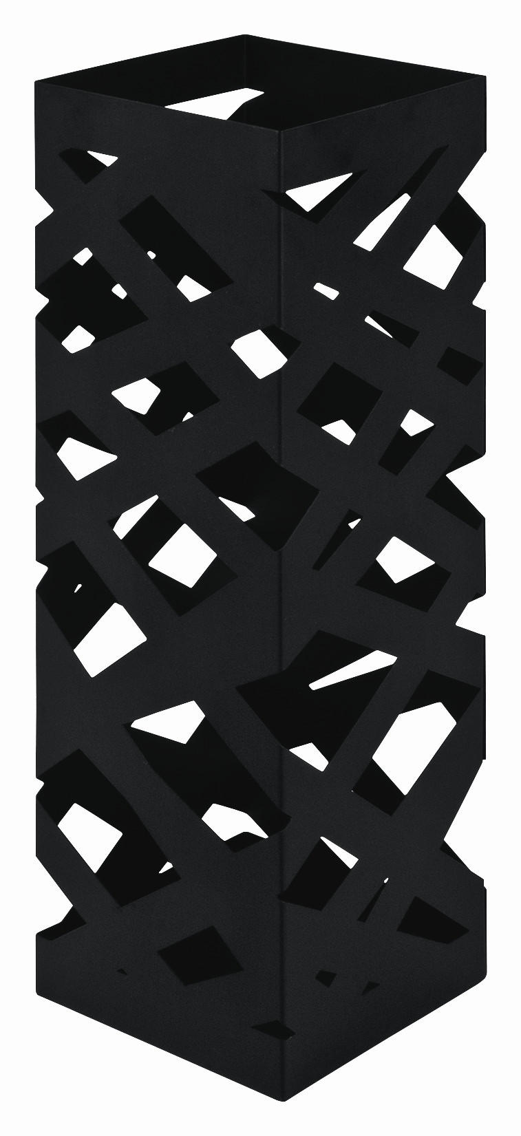 SCHIRMSTÄNDER Metall Schwarz  - Schwarz, Design, Metall (16/48/16cm)