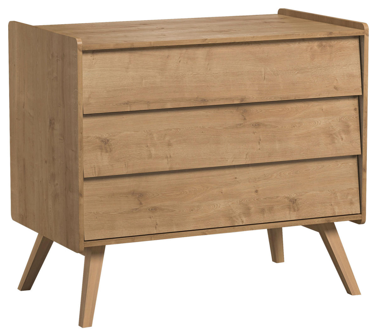 KOMMODE  in 99,8/89,7/58,4 cm  - Eichefarben, MODERN, Holz/Holzwerkstoff (99,8/89,7/58,4cm) - MID.YOU
