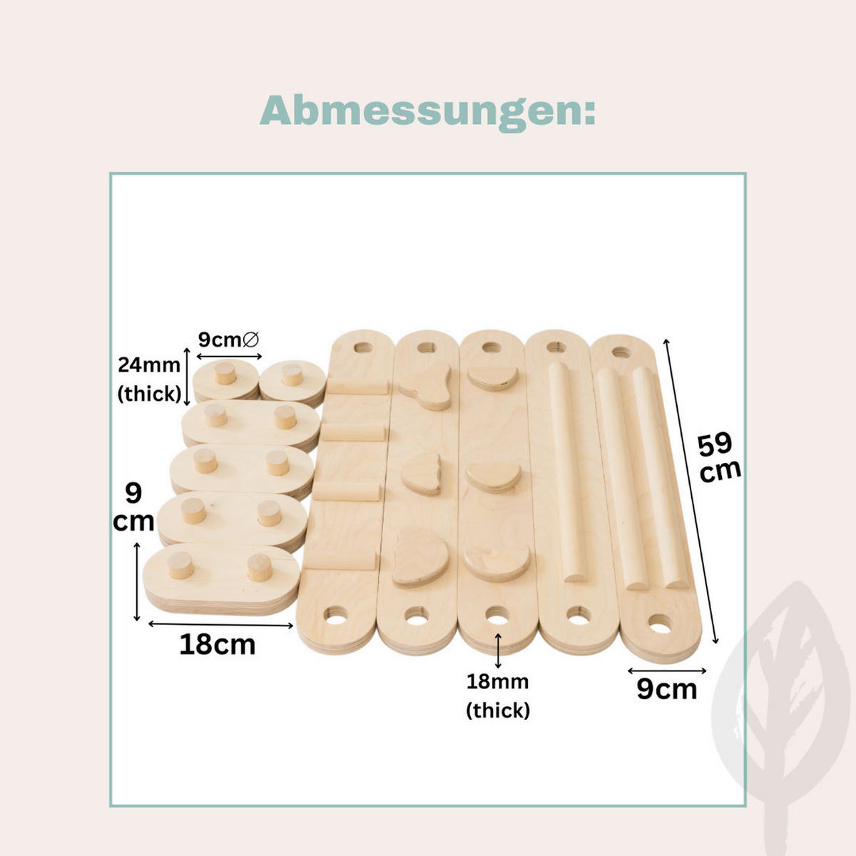 BALANCE BOARD - Birkefarben, Basics, Holz (300cm) - CLIFF