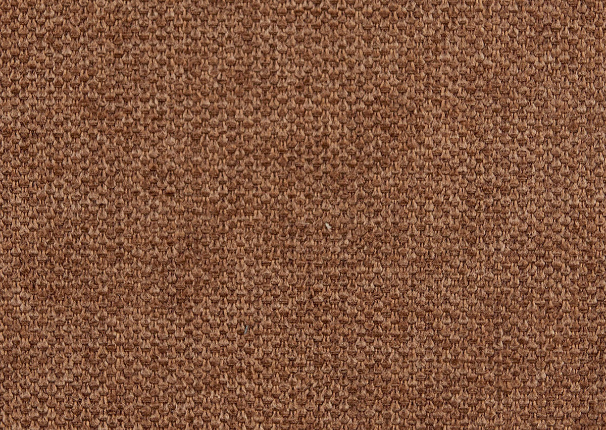 HOCKERBANK 118/50/51 cm   - Rostfarben/Schwarz, Design, Textil/Metall (118/50/51cm) - Dieter Knoll