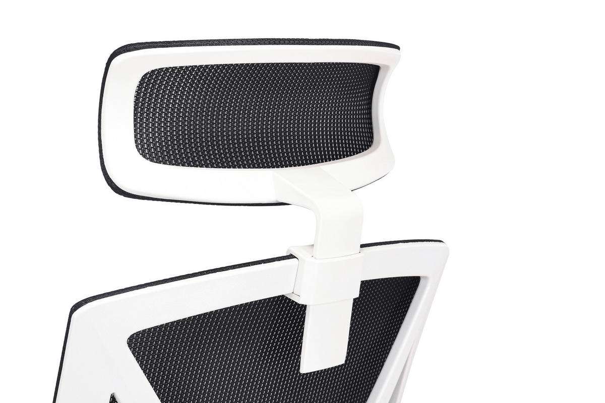 DREHSTUHL Webstoff Schwarz  - Schwarz/Weiß, KONVENTIONELL, Kunststoff/Textil (62/119-129/65cm) - Novel