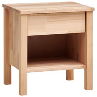 NOĆNI ORMARIĆ     - jezgra bukve, Natur, drvo (47/49/37cm) - MID.YOU