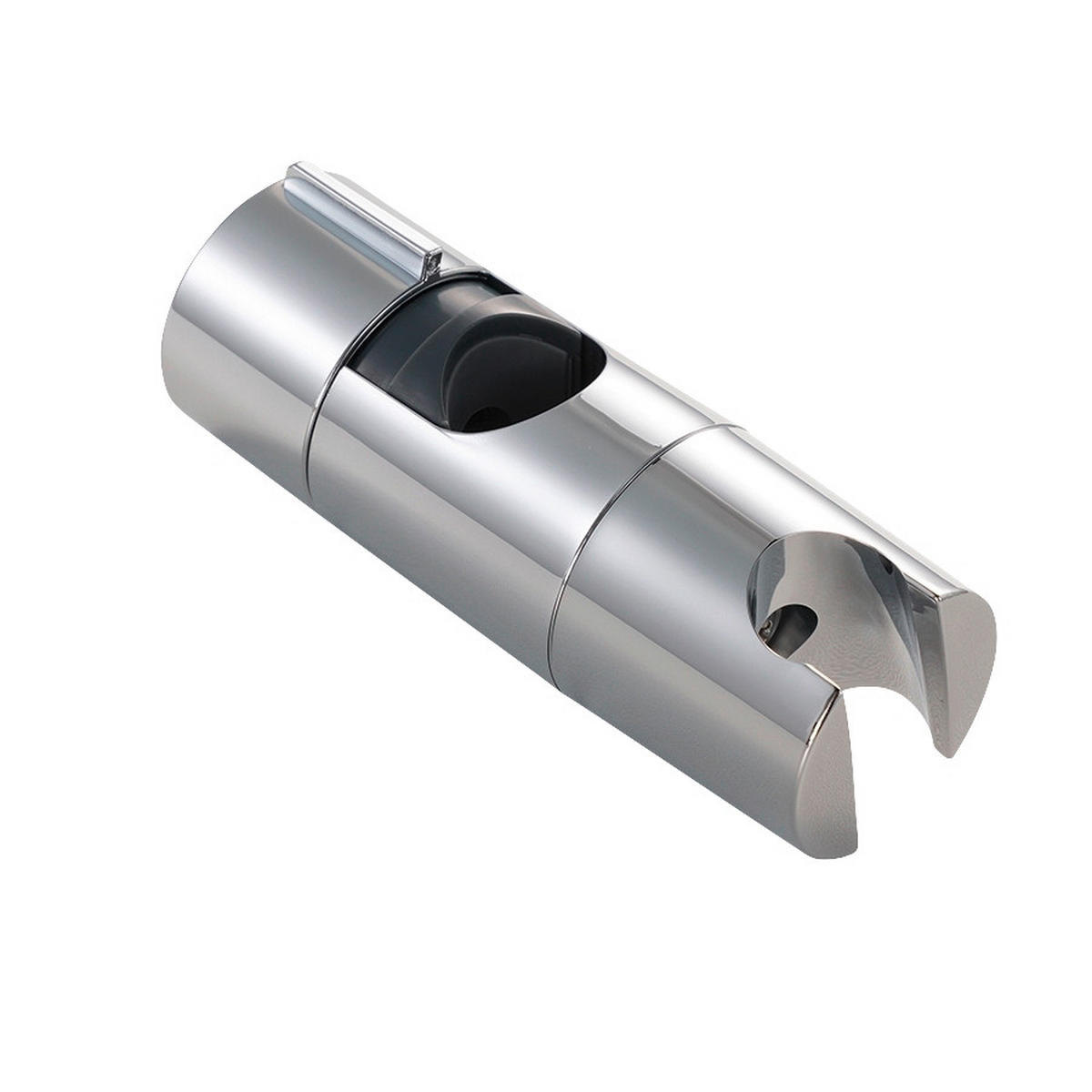 BRAUSEHALTERUNG   - Chromfarben, Basics, Kunststoff (11,7/4,2/4cm) - Wenko