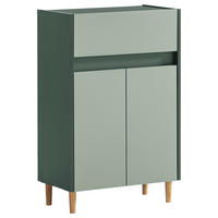 UNTERSCHRANK 56,9/90,3/33 cm   - Dunkelgrün/Eschefarben, MODERN, Holz/Holzwerkstoff (56,9/90,3/33cm) - MID.YOU