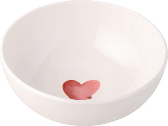 MÜSLISCHALE With Love  - Weiß, LIFESTYLE, Keramik (17/6,5cm) - Villeroy & Boch