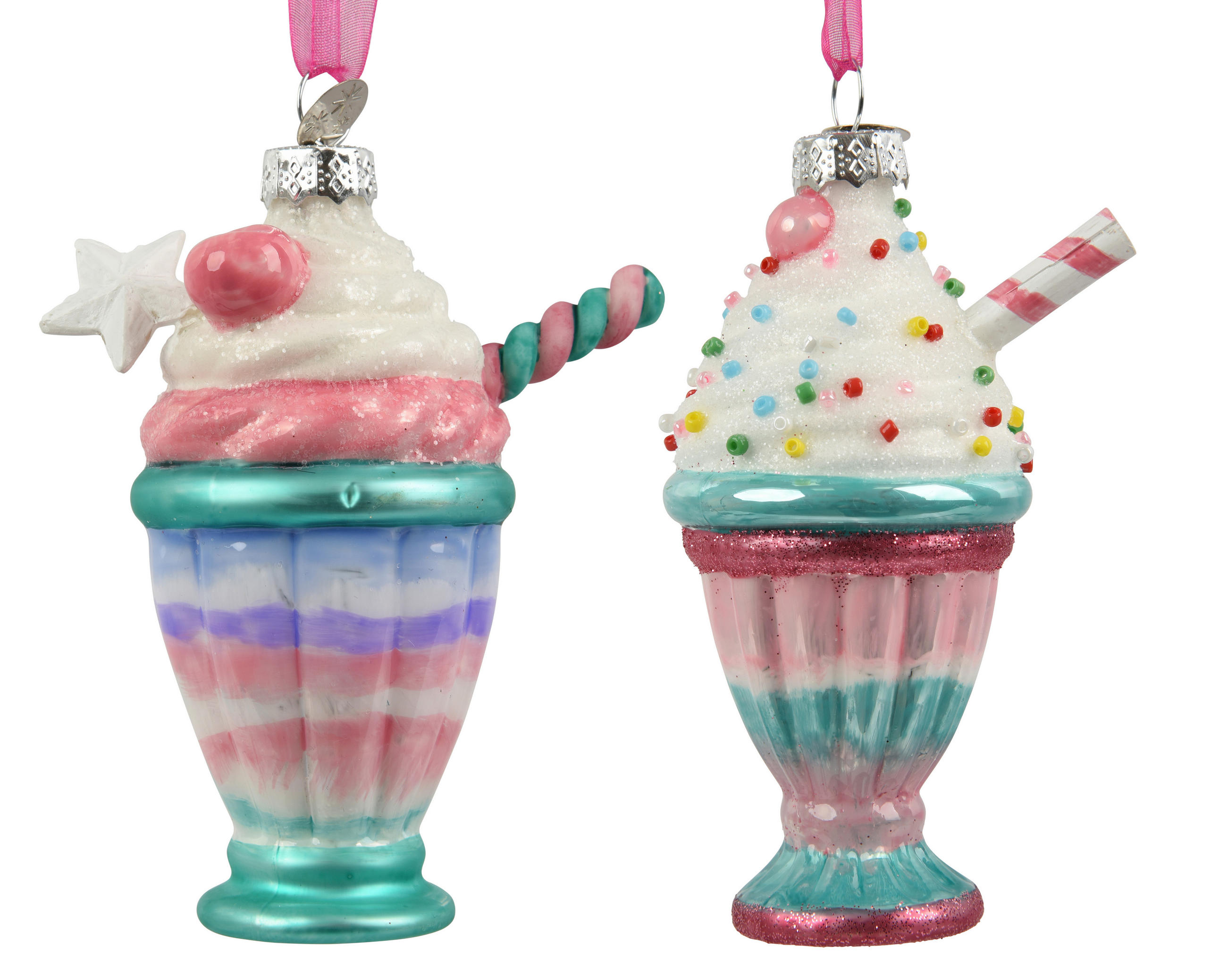 JULGRANSKULA  - multicolor, Basics, glas (8.7/5.2/11.6cm)