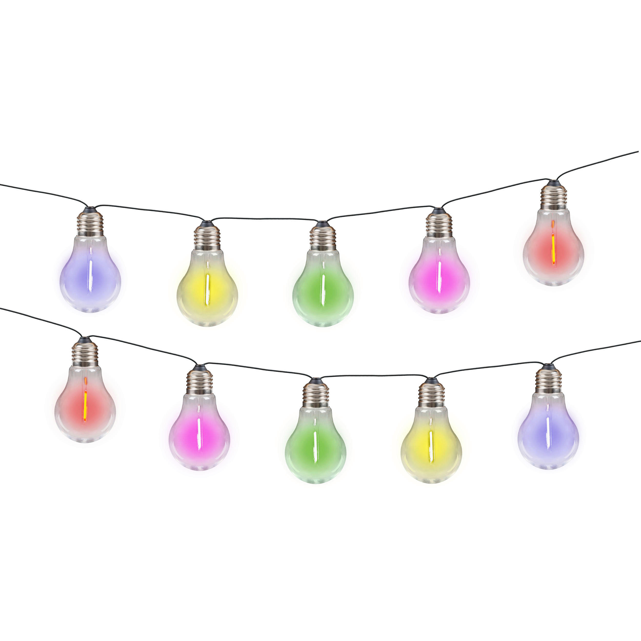 SOLARLEUCHTE  - Klar/Schwarz, Basics, Glas/Kunststoff (370cm) - Näve