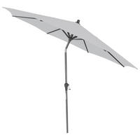 SONNENSCHIRM  300/300 cm  - Anthrazit/Grau, KONVENTIONELL, Textil/Metall (300/300cm) - Siena Garden