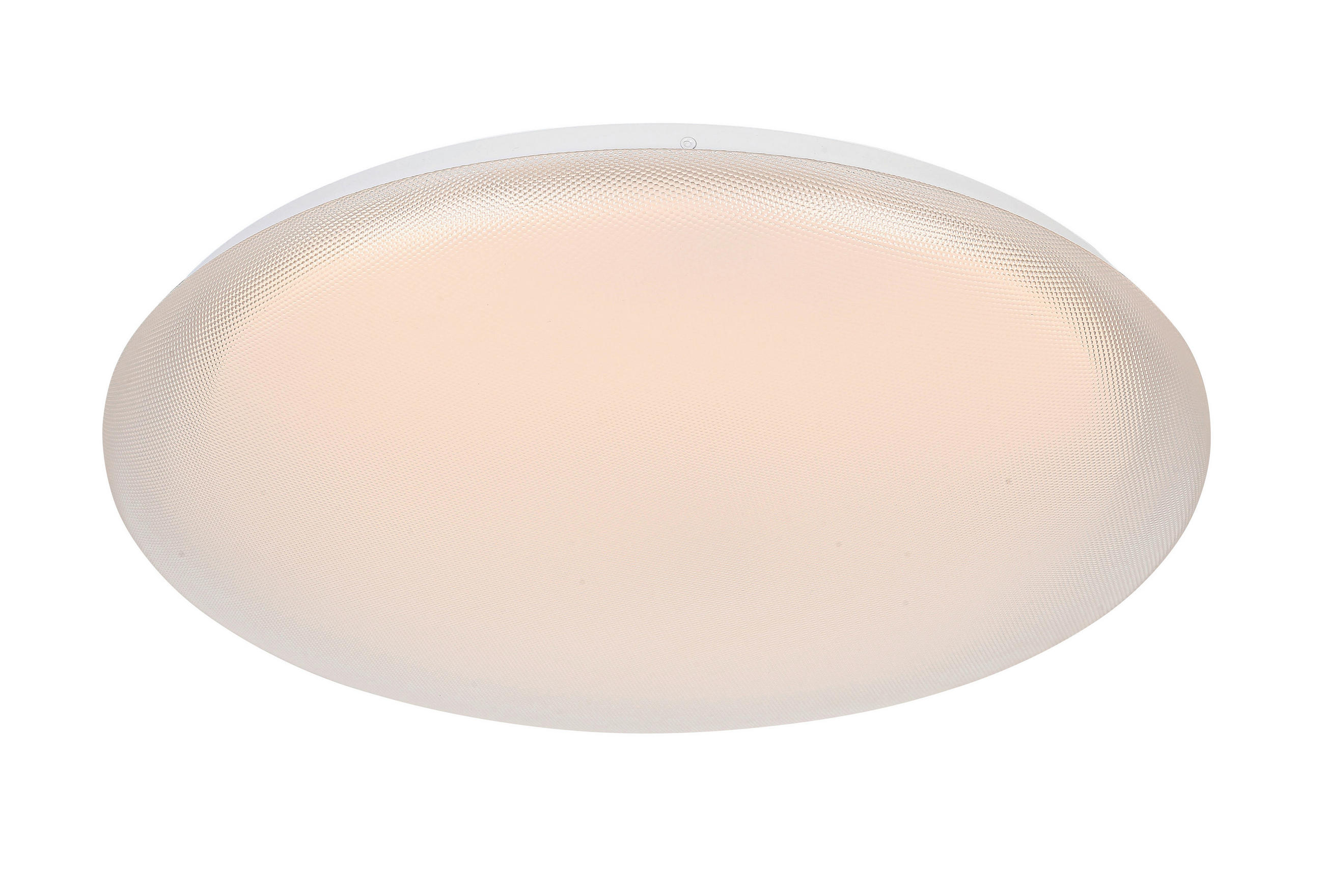 LED MENNYEZETI LÁMPA - áttetsző/fehér, Trend, műanyag/fém (50/8cm) - Novel