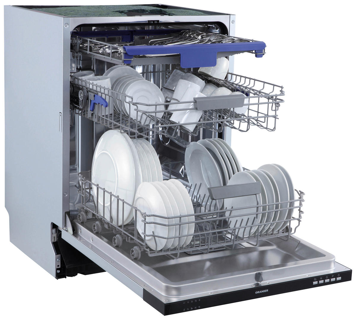 GESCHIRRSPÜLER GSV660  - Edelstahlfarben, Basics, Metall (59,8/81,5-86,5/55,0cm) - Oranier