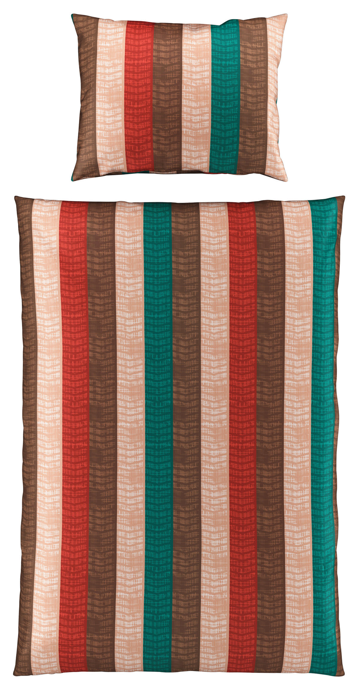 POSTELJINA Lara 140/200 cm saten višebojna  - višebojna, Konvencionalno, tekstil (140/200cm) - Esposa