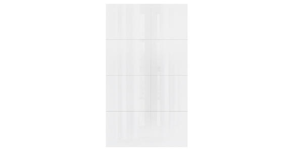 FRONTPANEELSET - Weiß Hochglanz, KONVENTIONELL, Holzwerkstoff (114/202cm) - Hom`in