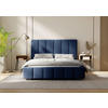POLSTERBETT Lattenrost, Bettkasten 200/200 cm  in Blau  - Blau/Schwarz, Design, Holz/Kunststoff (200/200cm) - Boxxx