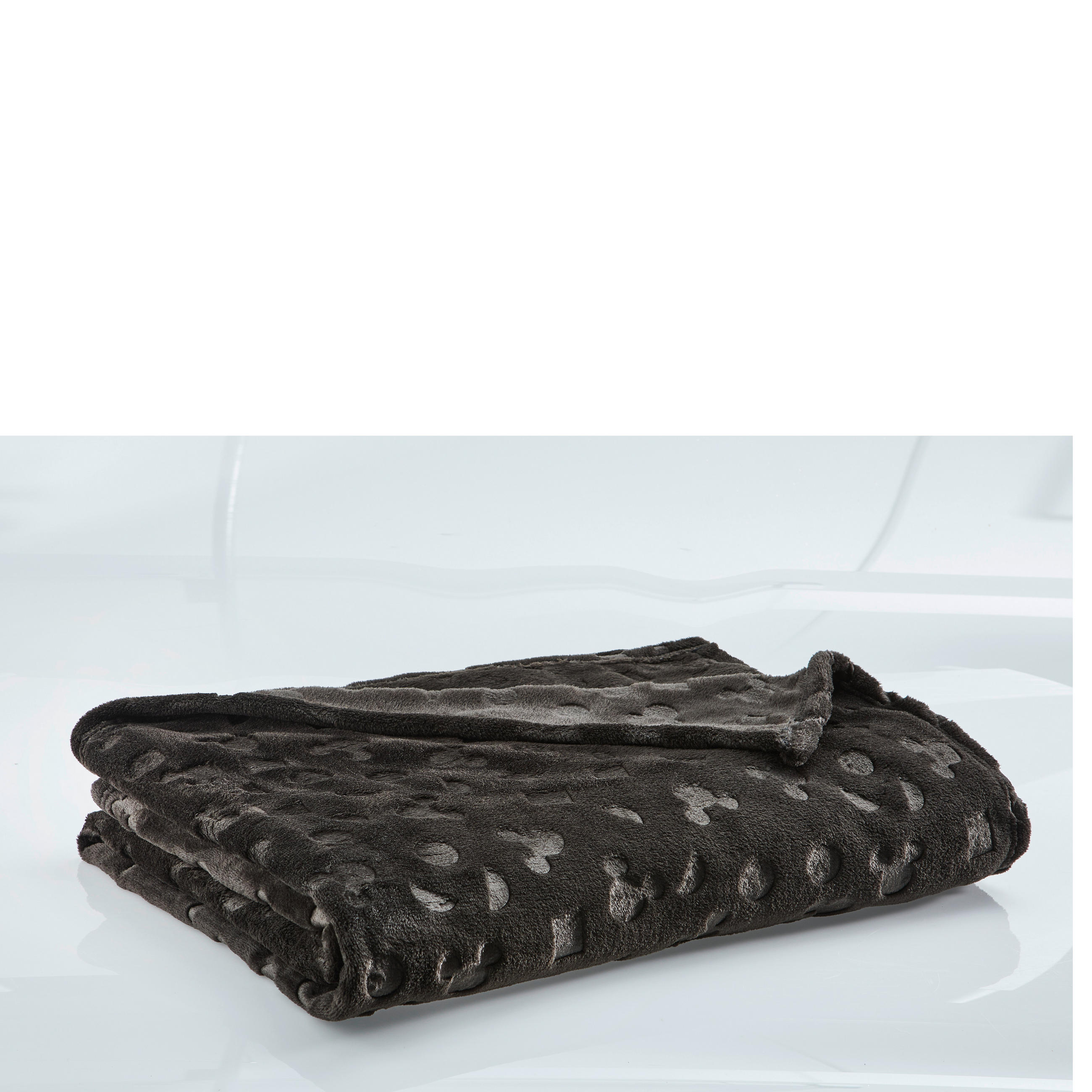 WOHNDECKE Micky&Minnie 150/200 cm  - Schwarz, Basics, Textil (150/200cm) - Disney