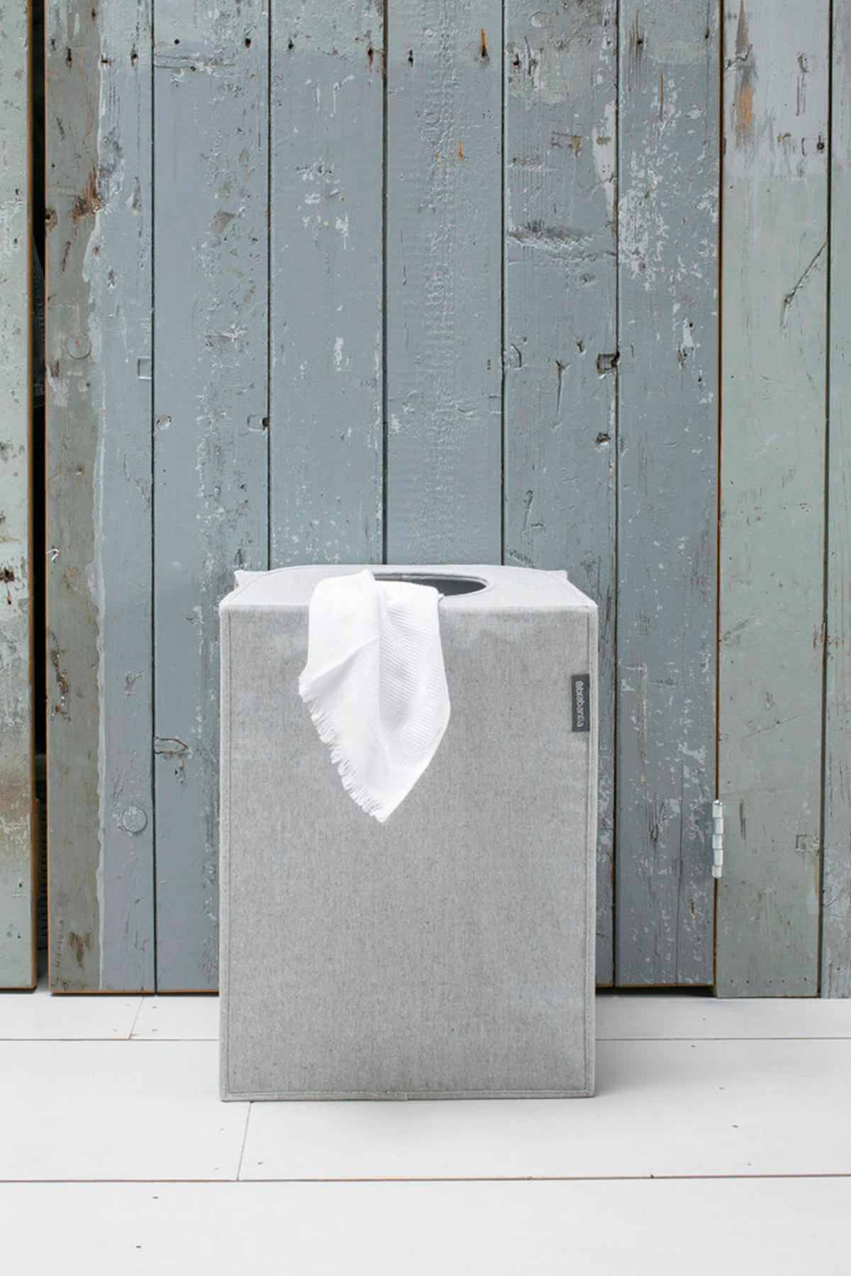 PRÁDELNÍ KOŠ, šedá - šedá, Design, textil (40,5/54/29,5cm) - Brabantia
