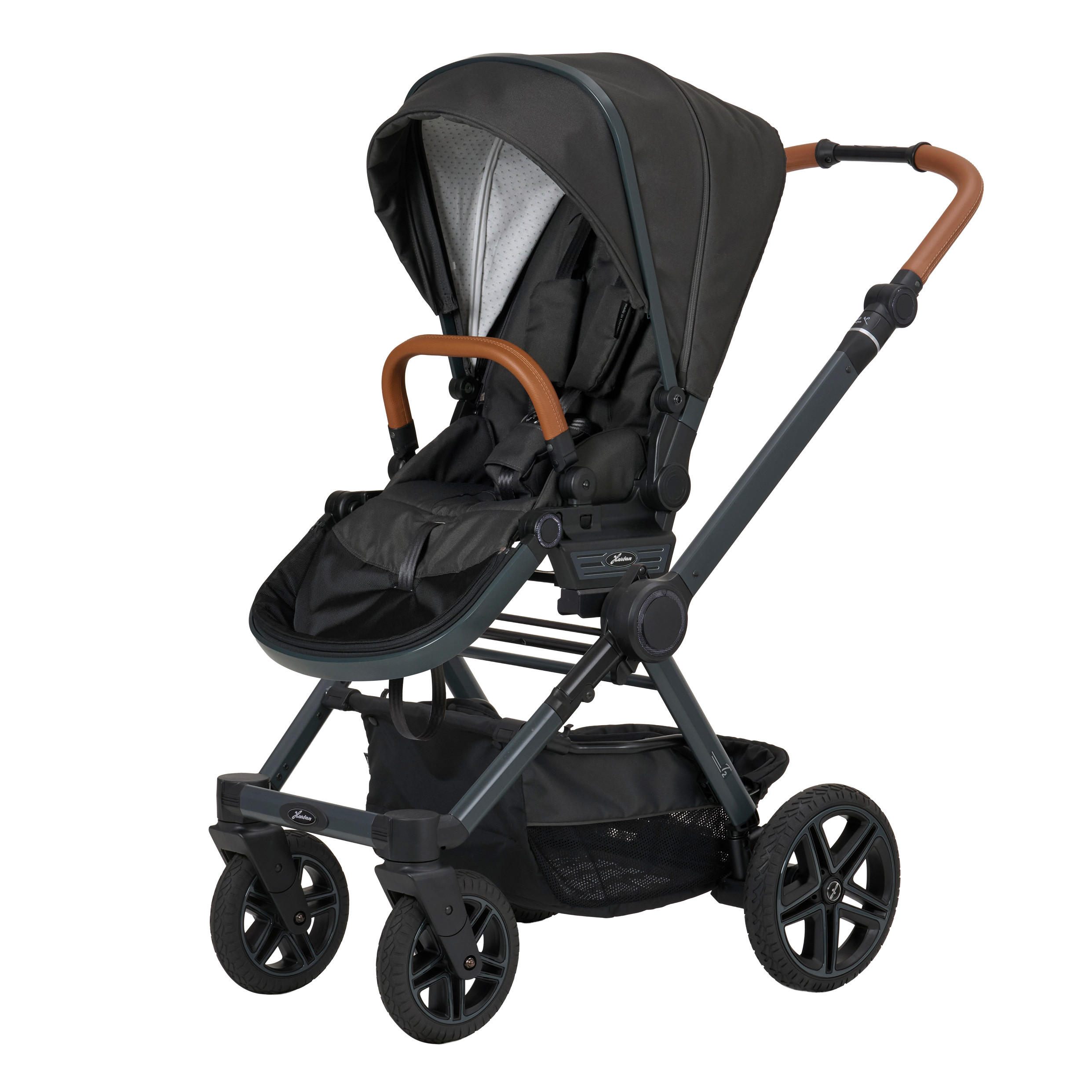 Hartan Kombikinderwagen T2 City Selection Dunkelgrau 59x118x103 cm