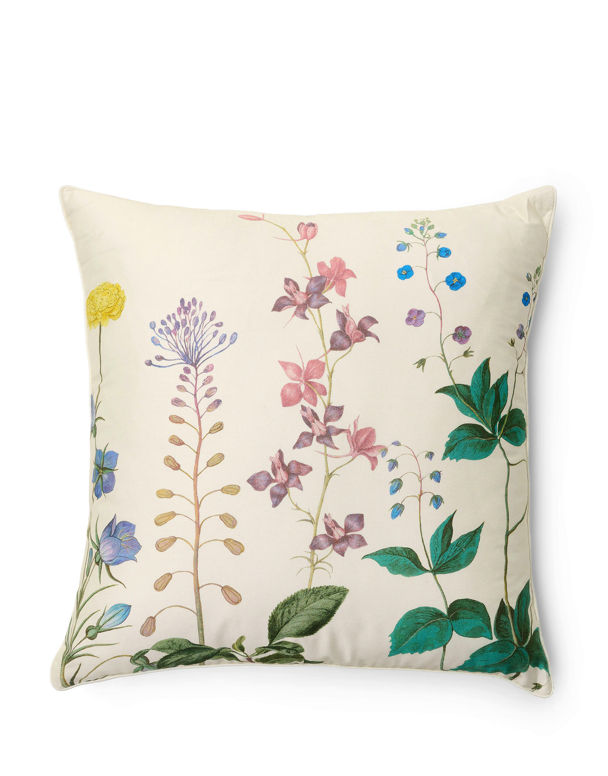 DEKORAČNÝ VANKÚŠ 50/50 cm - krémová, Konventionell, textil (50/50cm) - Essenza