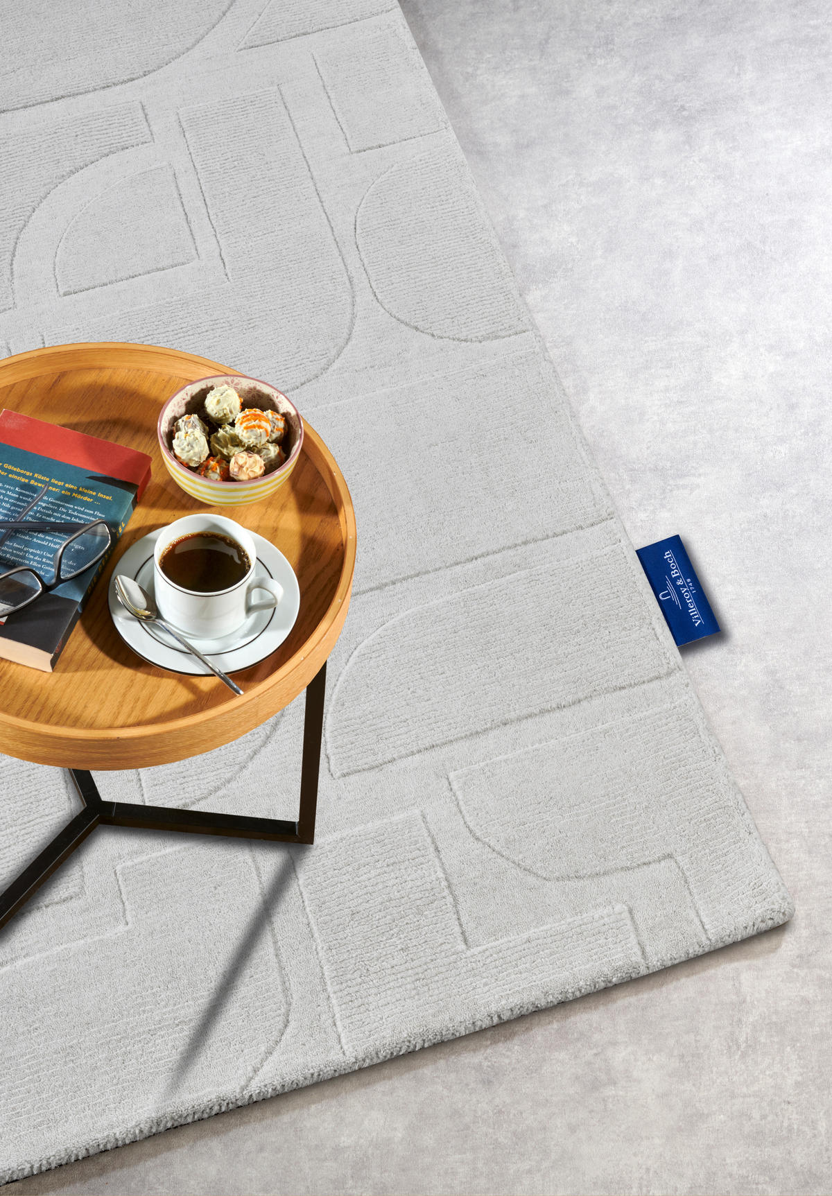 HANDWEBTEPPICH 160/230 cm Kollektion 1906 Creme  - Creme, Basics, Textil (160/230cm) - Villeroy & Boch