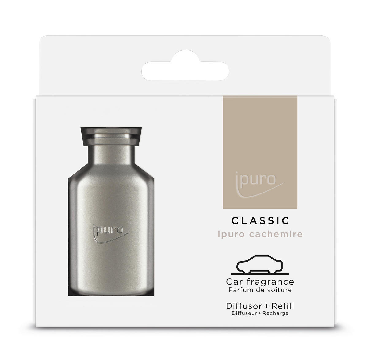 OSVJEŽIVAČ ZRAKA   - smeđa, Basics (3/12/12cm) - Ipuro