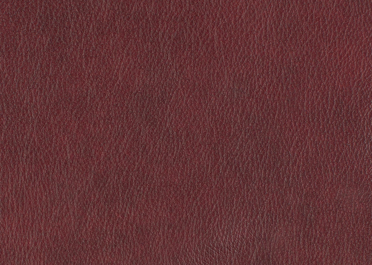 ECKSOFA in Echtleder Bordeaux  - Bordeaux/Bronzefarben, Design, Leder/Holz (314/176cm) - Valnatura