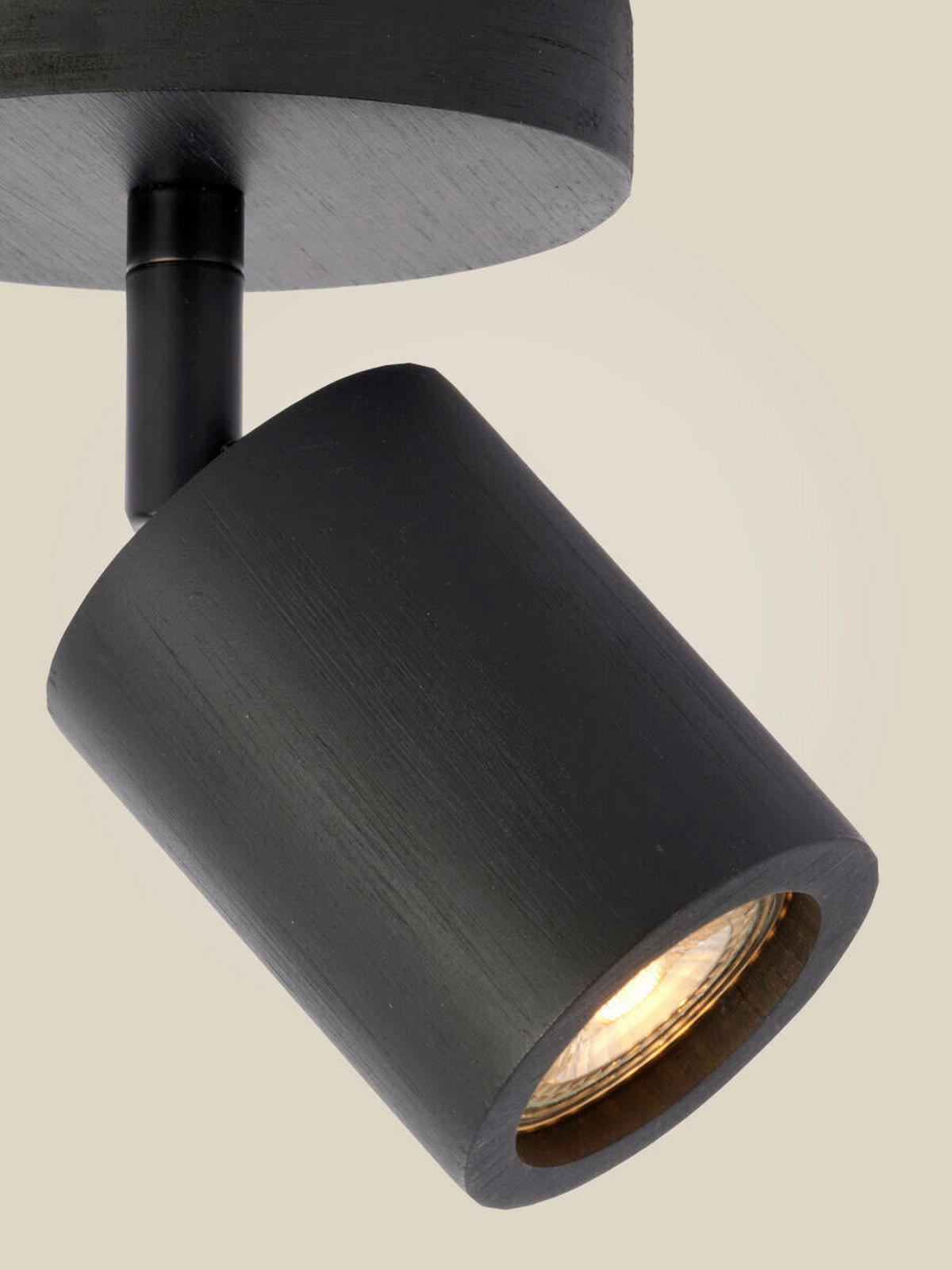 DECKENLEUCHTE Good & Mojo 12/17 cm  - Schwarz, Trend, Holz (12/17cm) - Good & Mojo