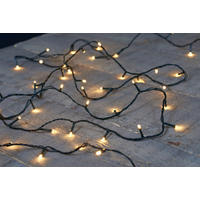 Lichterkette mit 100 LED´s 750 cm  - Schwarz, Basics, Kunststoff (750cm)