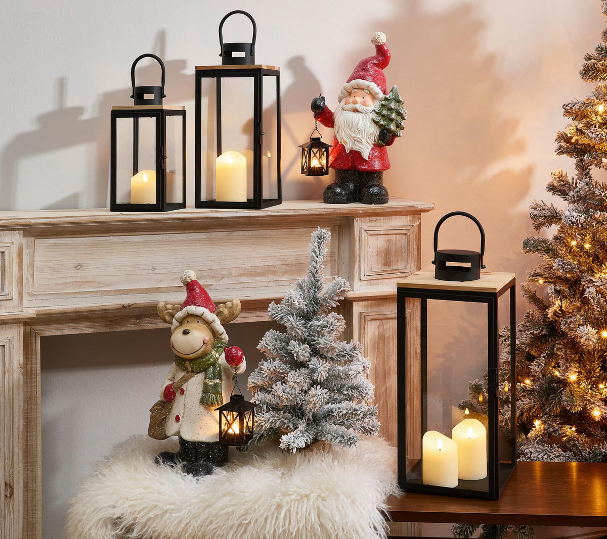WEIHNACHTSBAUM 45 cm  - Braun, Basics, Kunststoff/Textil (30/45cm) - X-Mas