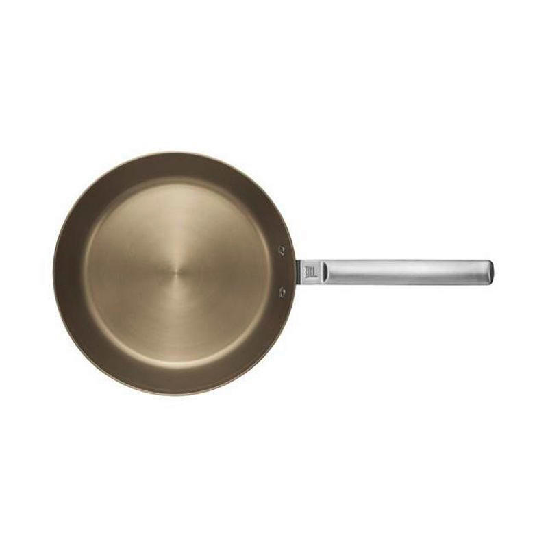 PONEV ZA PRAŽENJE 28 cm  - barve nerjavečega jekla, Basics, kovina (28cm) - Fiskars