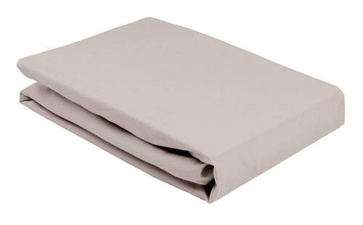 TOPPER-SPANNBETTTUCH 40002 Joop! Jersey  - Graphitfarben/Grau, Basics, Textil (180/200cm) - Joop!
