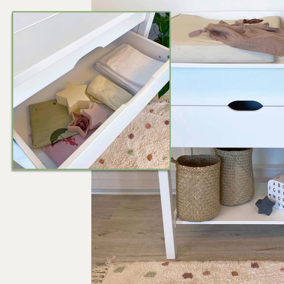 WICKELKOMMODE 79/103,5/68 cm  - Weiß, MODERN, Holz/Holzwerkstoff (79/103,5/68cm) - MID.YOU