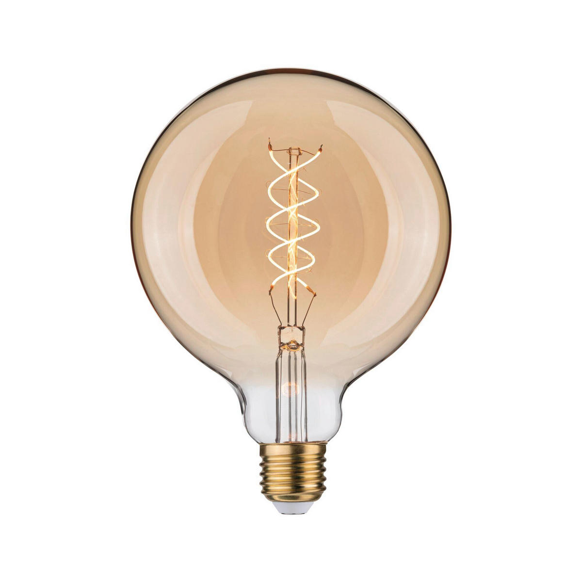 LED-LEUCHTMITTEL   E27 4,2 W  - Goldfarben, Basics, Glas (12,5/16,8cm) - Paulmann