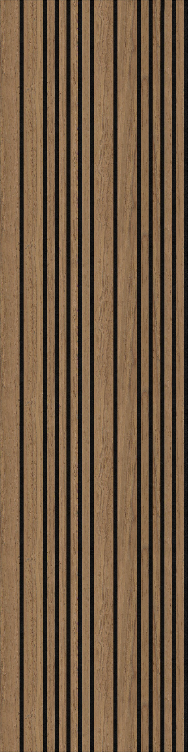 AKUSTIKPANEEL Echtholz, Nachbildung  - Eichefarben, KONVENTIONELL, Holzwerkstoff (240/60/1,64cm) - Novel