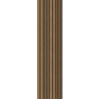 AKUSTIKPANEEL Echtholz, Nachbildung  - Eichefarben, KONVENTIONELL, Holzwerkstoff (240/60/1,64cm) - Novel
